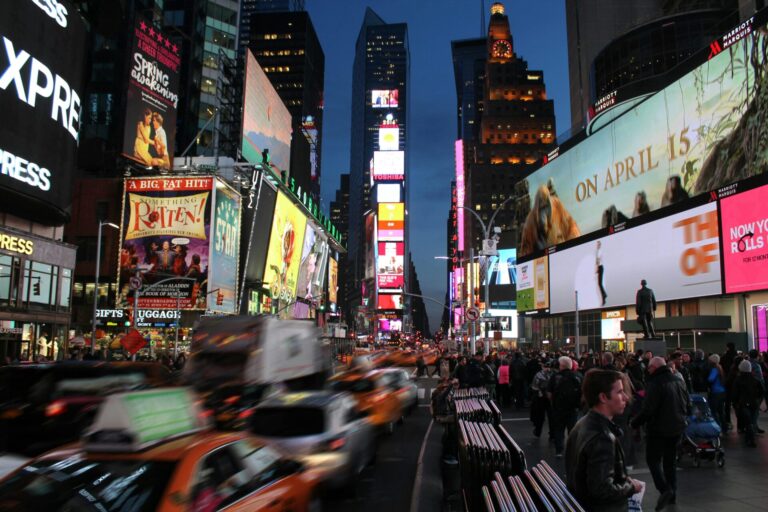 Video e Foto a Times Square: Noleggio Cartellone per 24 Ore. Codice sconto: ILMIOVIAGGIO5